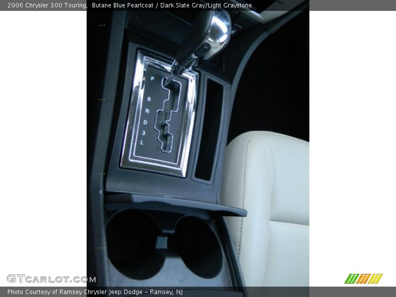 Butane Blue Pearlcoat / Dark Slate Gray/Light Graystone 2006 Chrysler 300 Touring