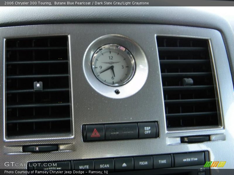 Butane Blue Pearlcoat / Dark Slate Gray/Light Graystone 2006 Chrysler 300 Touring