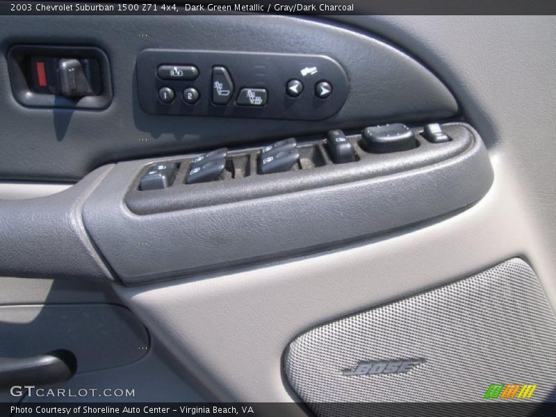 Controls of 2003 Suburban 1500 Z71 4x4