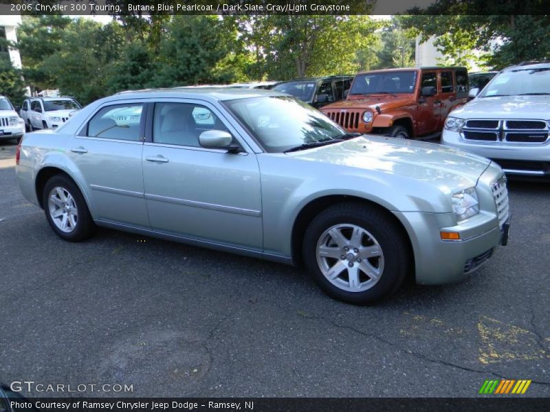 Butane Blue Pearlcoat / Dark Slate Gray/Light Graystone 2006 Chrysler 300 Touring