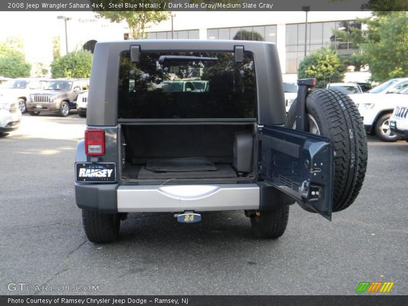 Steel Blue Metallic / Dark Slate Gray/Medium Slate Gray 2008 Jeep Wrangler Sahara 4x4
