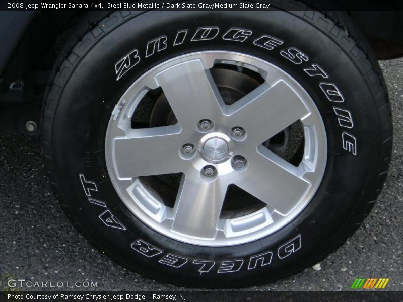 Steel Blue Metallic / Dark Slate Gray/Medium Slate Gray 2008 Jeep Wrangler Sahara 4x4