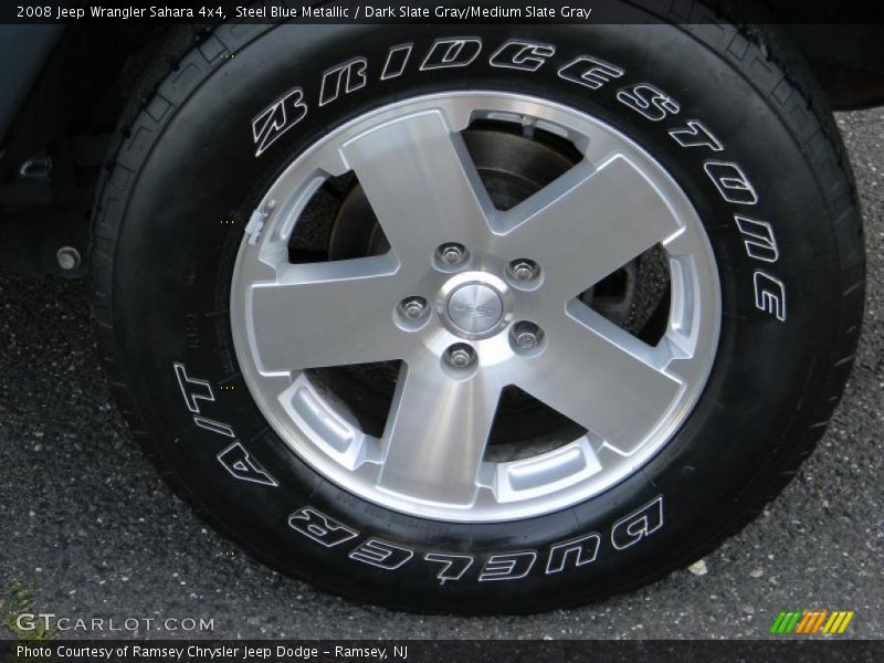 Steel Blue Metallic / Dark Slate Gray/Medium Slate Gray 2008 Jeep Wrangler Sahara 4x4