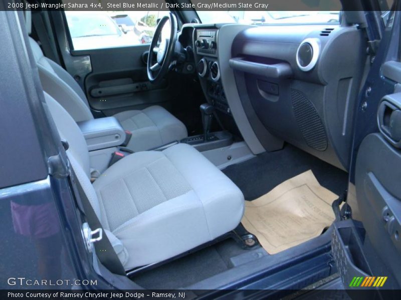 Steel Blue Metallic / Dark Slate Gray/Medium Slate Gray 2008 Jeep Wrangler Sahara 4x4