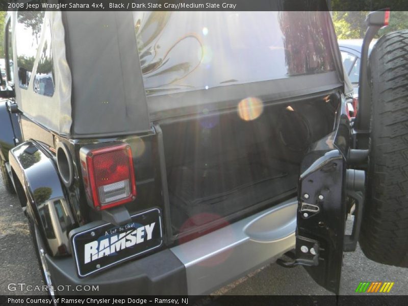 Black / Dark Slate Gray/Medium Slate Gray 2008 Jeep Wrangler Sahara 4x4