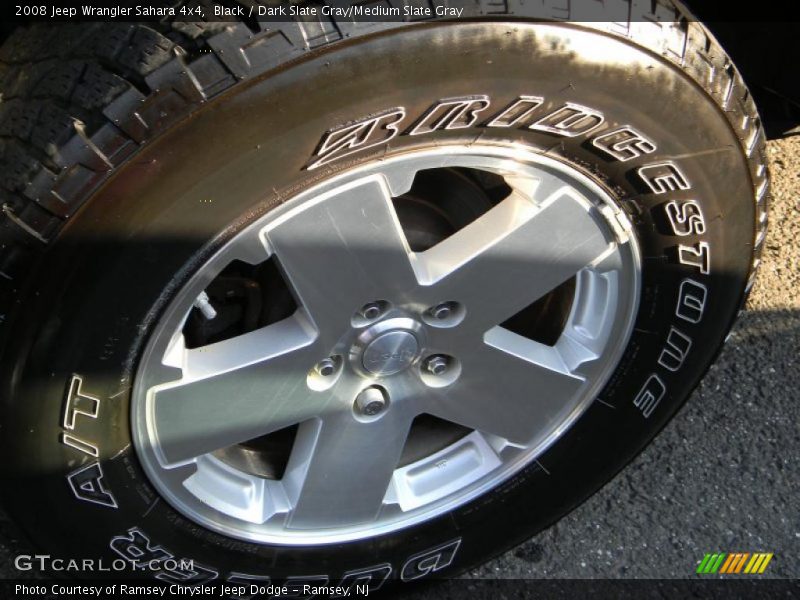 Black / Dark Slate Gray/Medium Slate Gray 2008 Jeep Wrangler Sahara 4x4