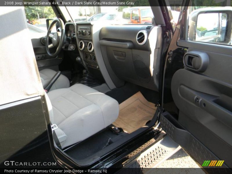 Black / Dark Slate Gray/Medium Slate Gray 2008 Jeep Wrangler Sahara 4x4