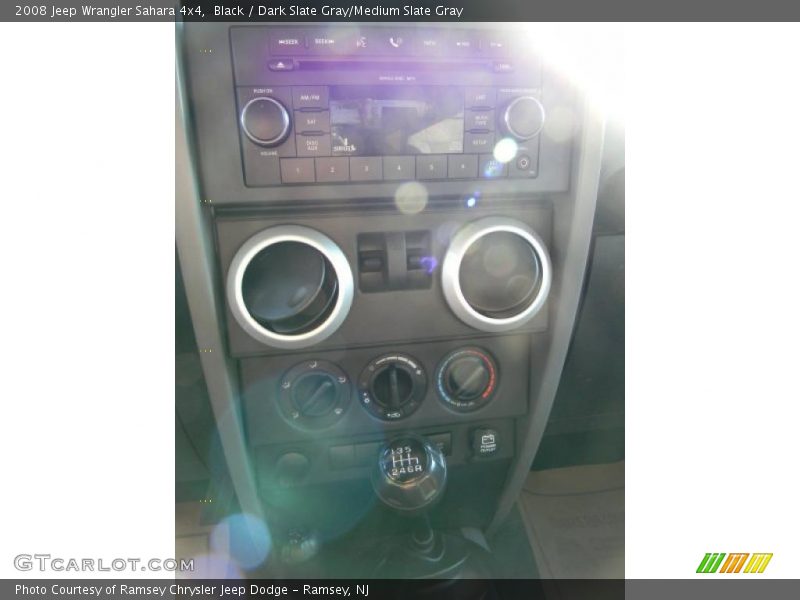Black / Dark Slate Gray/Medium Slate Gray 2008 Jeep Wrangler Sahara 4x4