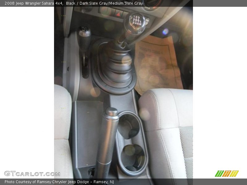 Black / Dark Slate Gray/Medium Slate Gray 2008 Jeep Wrangler Sahara 4x4
