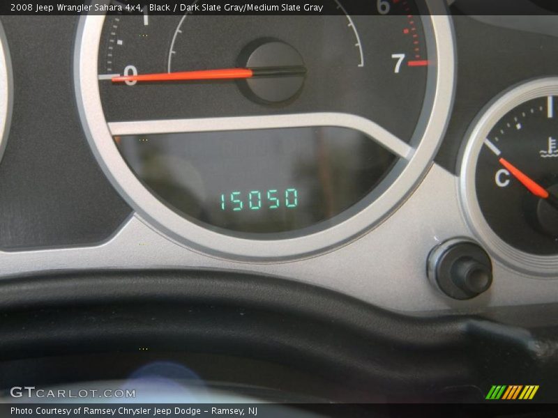 Black / Dark Slate Gray/Medium Slate Gray 2008 Jeep Wrangler Sahara 4x4