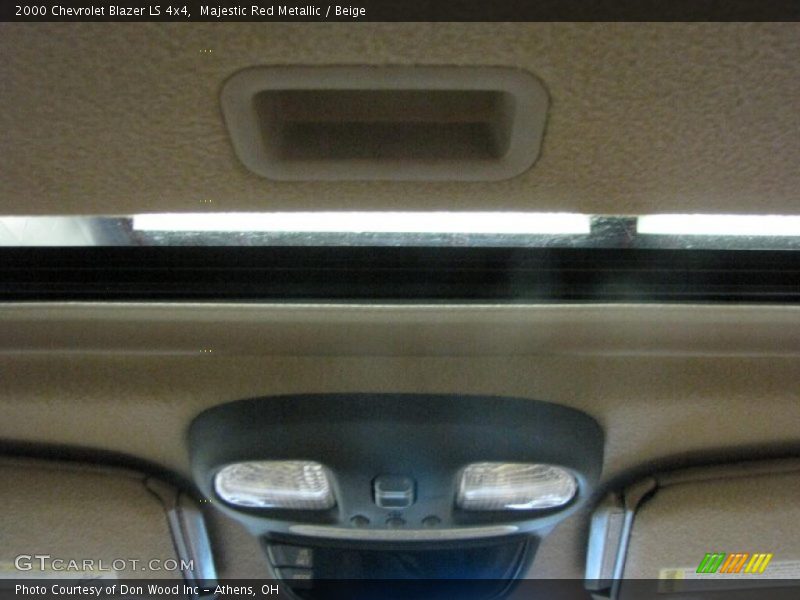 Majestic Red Metallic / Beige 2000 Chevrolet Blazer LS 4x4