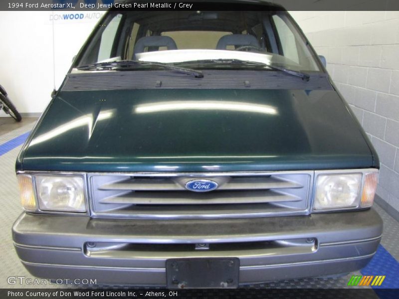 Deep Jewel Green Pearl Metallic / Grey 1994 Ford Aerostar XL