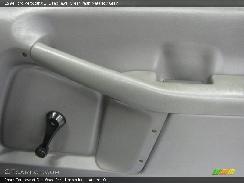 Deep Jewel Green Pearl Metallic / Grey 1994 Ford Aerostar XL