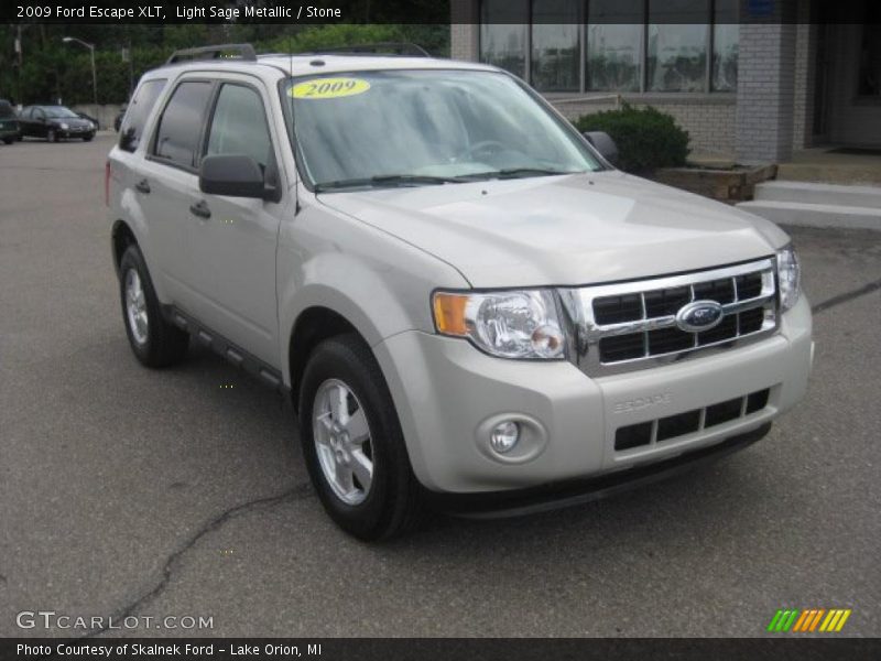 Light Sage Metallic / Stone 2009 Ford Escape XLT