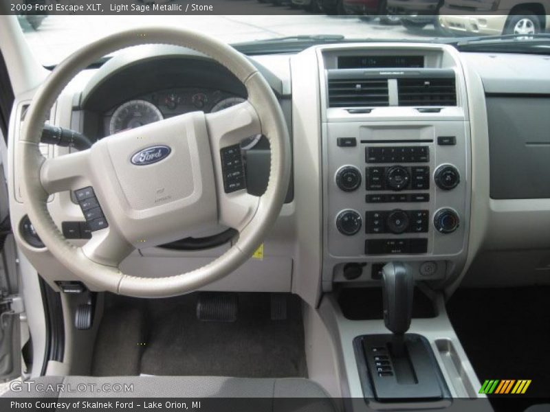 Light Sage Metallic / Stone 2009 Ford Escape XLT
