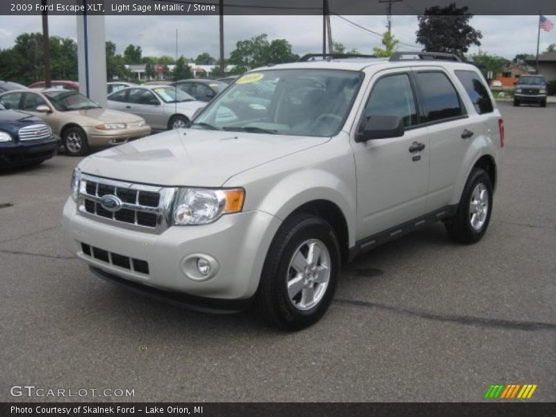 Light Sage Metallic / Stone 2009 Ford Escape XLT