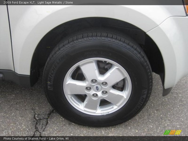 Light Sage Metallic / Stone 2009 Ford Escape XLT