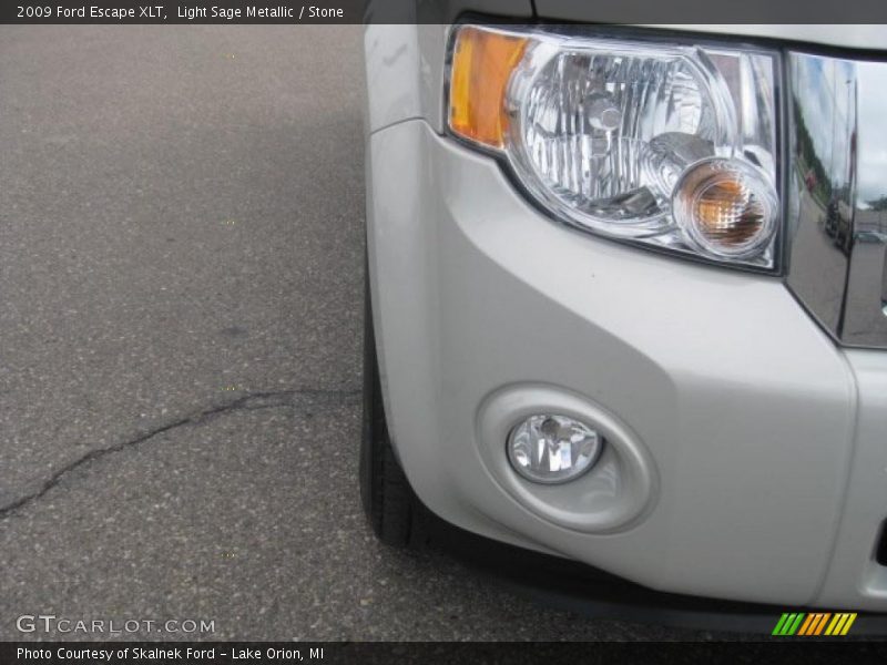 Light Sage Metallic / Stone 2009 Ford Escape XLT