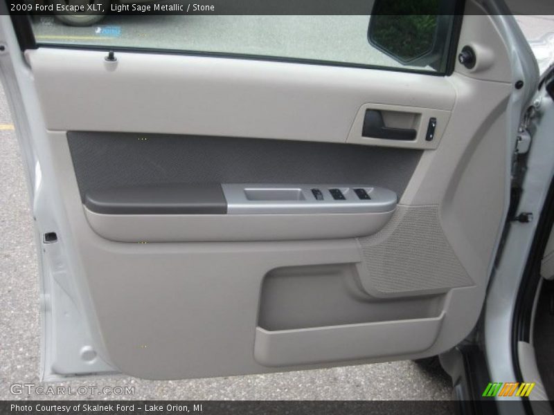 Light Sage Metallic / Stone 2009 Ford Escape XLT