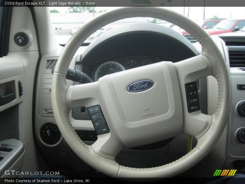 Light Sage Metallic / Stone 2009 Ford Escape XLT