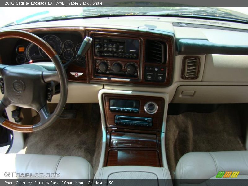 Sable Black / Shale 2002 Cadillac Escalade EXT AWD