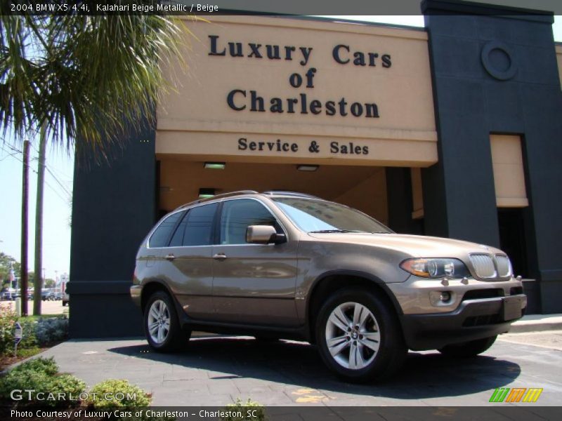 Kalahari Beige Metallic / Beige 2004 BMW X5 4.4i