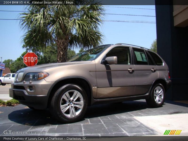 Kalahari Beige Metallic / Beige 2004 BMW X5 4.4i