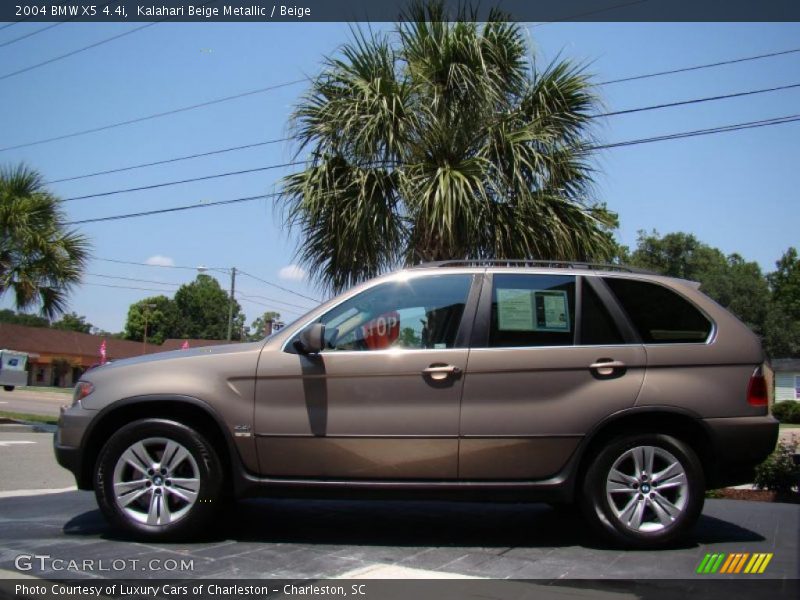Kalahari Beige Metallic / Beige 2004 BMW X5 4.4i