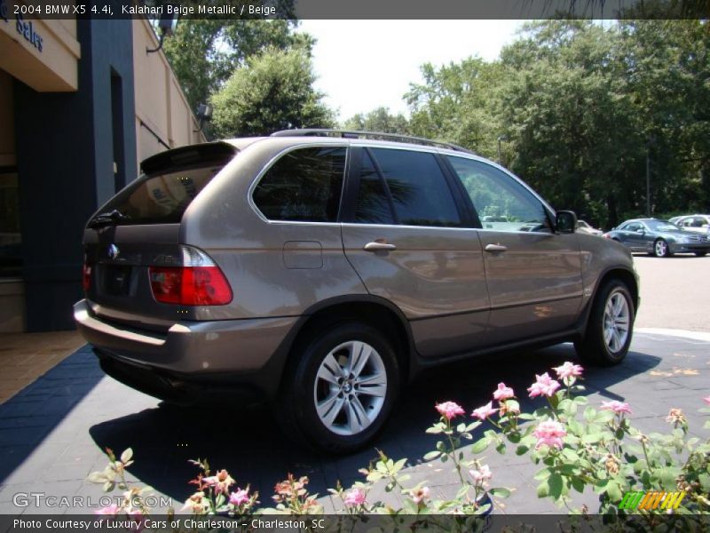 Kalahari Beige Metallic / Beige 2004 BMW X5 4.4i