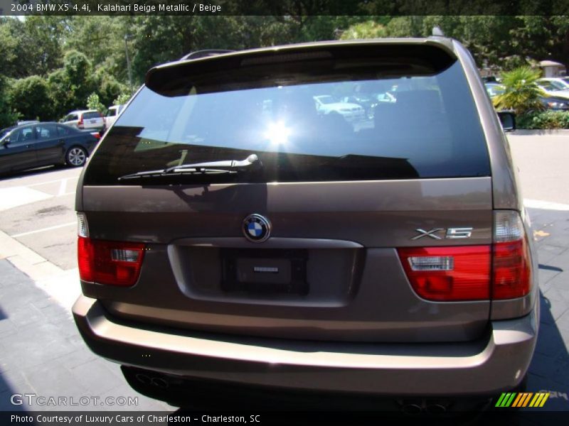 Kalahari Beige Metallic / Beige 2004 BMW X5 4.4i