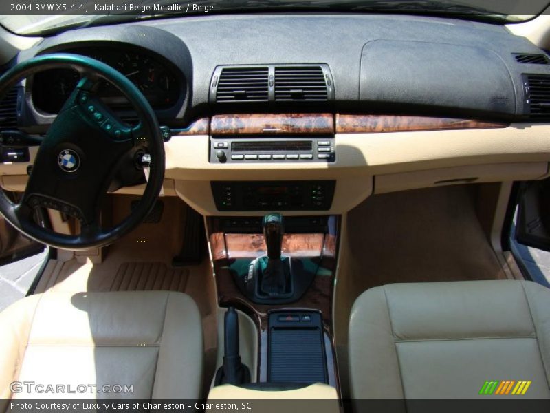 Kalahari Beige Metallic / Beige 2004 BMW X5 4.4i