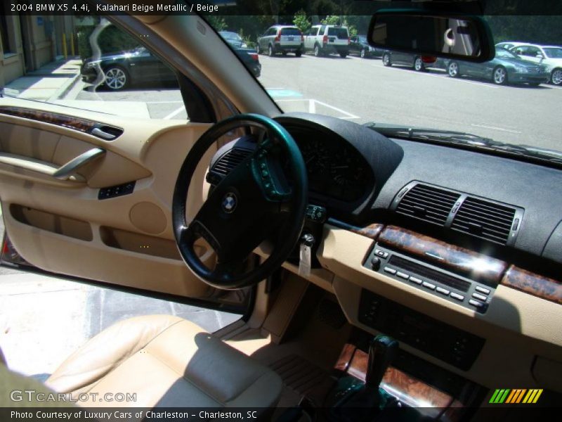 Kalahari Beige Metallic / Beige 2004 BMW X5 4.4i