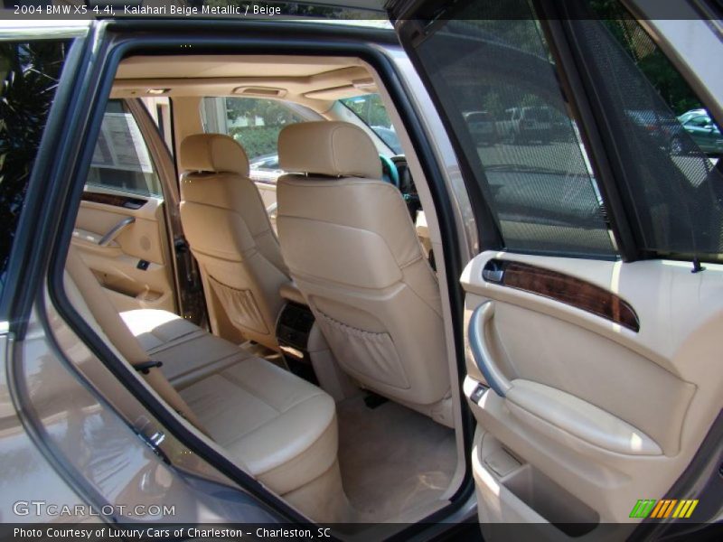 Kalahari Beige Metallic / Beige 2004 BMW X5 4.4i