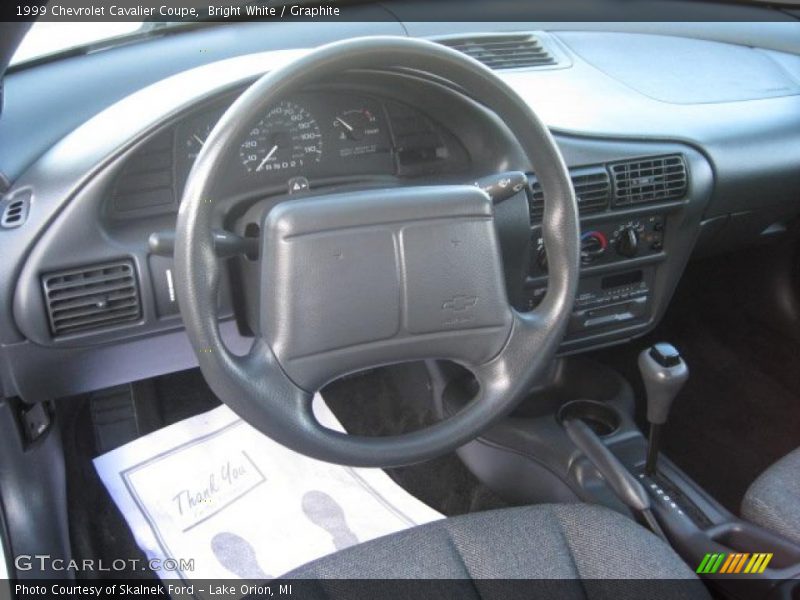 Dashboard of 1999 Cavalier Coupe