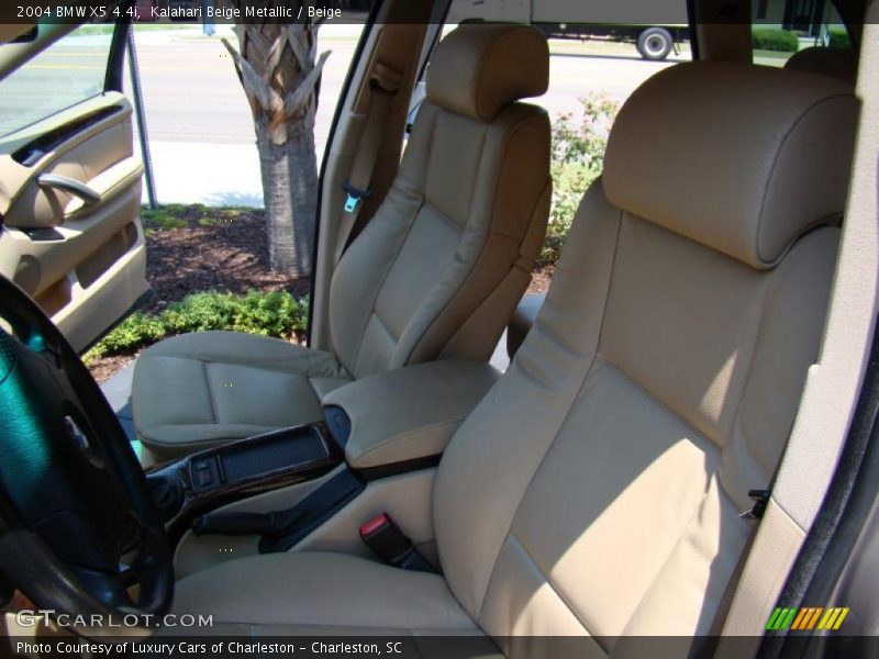 Kalahari Beige Metallic / Beige 2004 BMW X5 4.4i