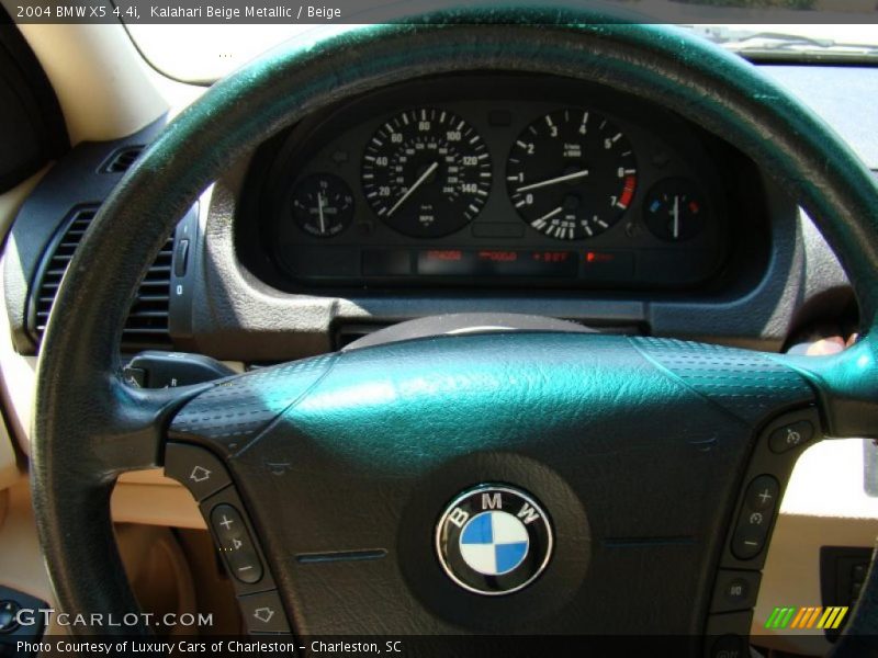 Kalahari Beige Metallic / Beige 2004 BMW X5 4.4i