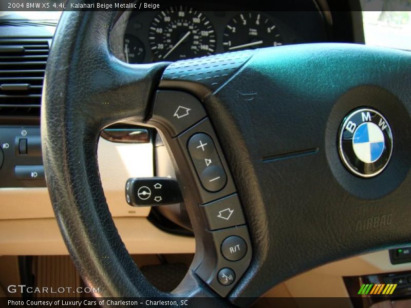 Kalahari Beige Metallic / Beige 2004 BMW X5 4.4i