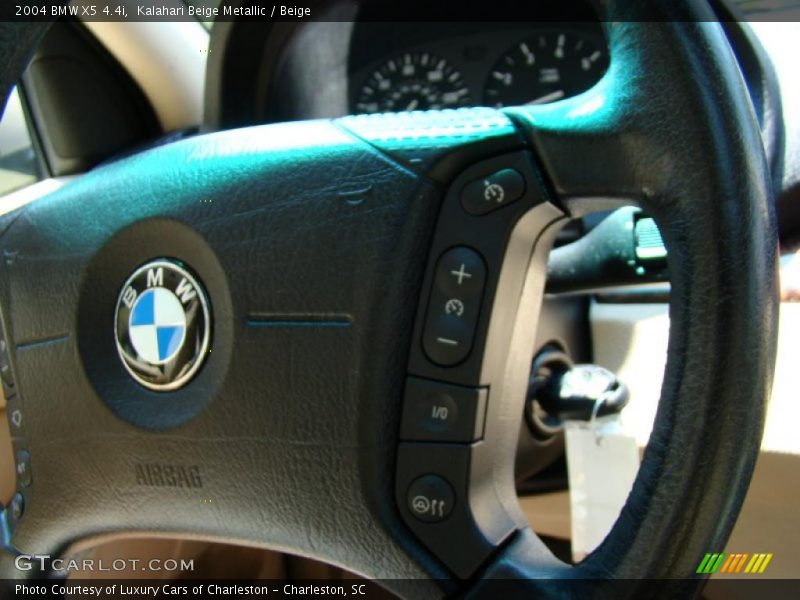 Kalahari Beige Metallic / Beige 2004 BMW X5 4.4i