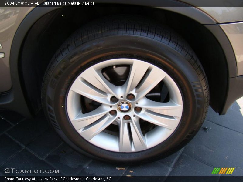 Kalahari Beige Metallic / Beige 2004 BMW X5 4.4i
