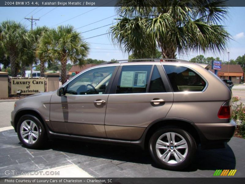 Kalahari Beige Metallic / Beige 2004 BMW X5 4.4i
