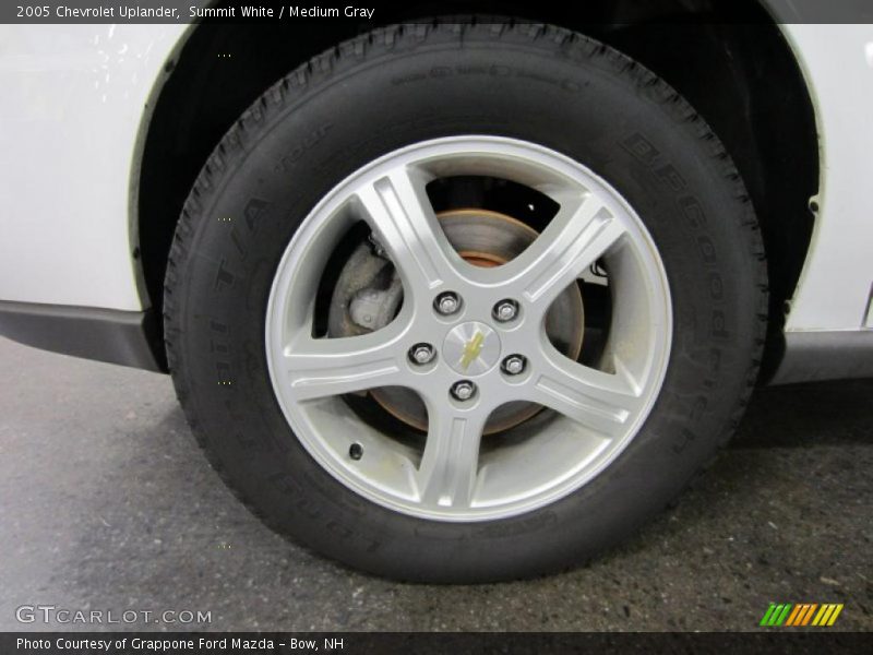  2005 Uplander  Wheel