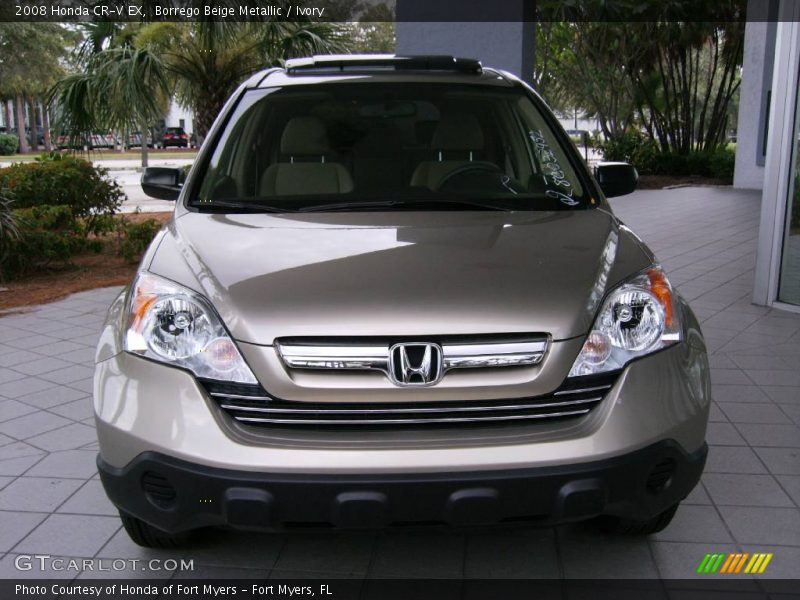 Borrego Beige Metallic / Ivory 2008 Honda CR-V EX