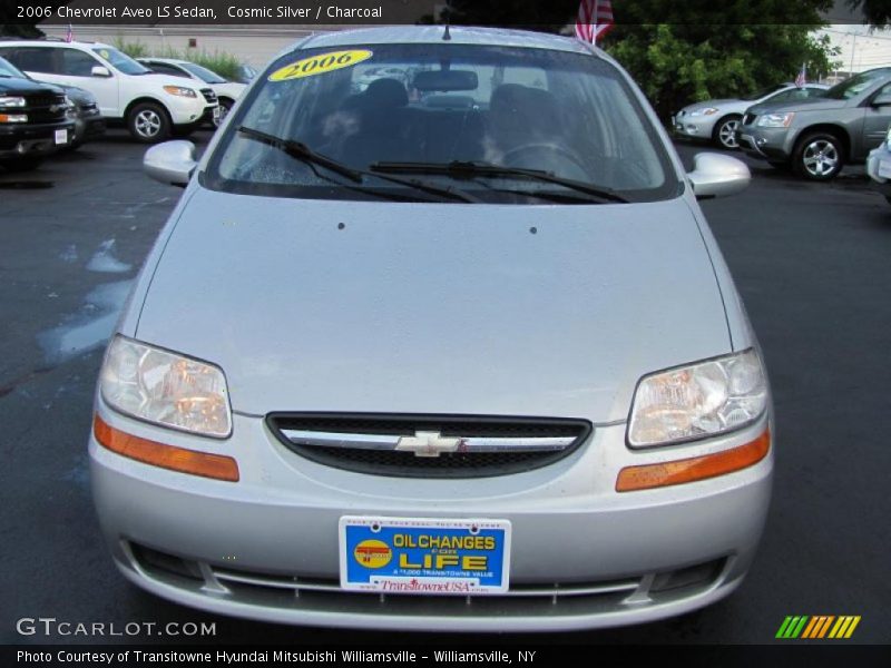 Cosmic Silver / Charcoal 2006 Chevrolet Aveo LS Sedan