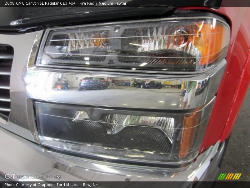 Fire Red / Medium Pewter 2008 GMC Canyon SL Regular Cab 4x4