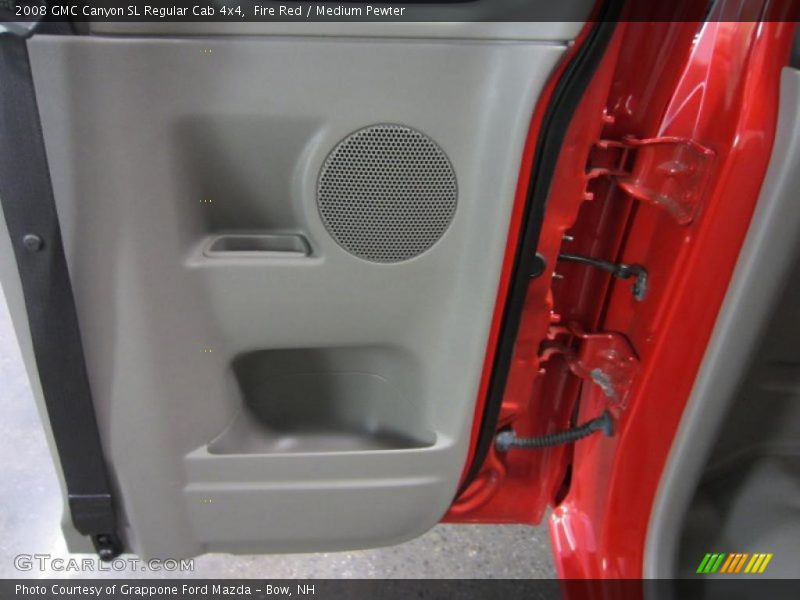 Fire Red / Medium Pewter 2008 GMC Canyon SL Regular Cab 4x4
