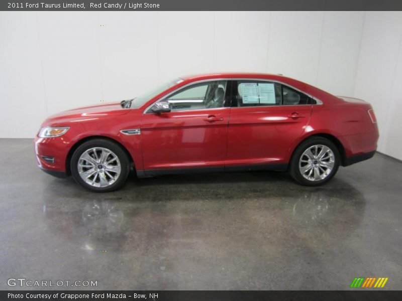 Red Candy / Light Stone 2011 Ford Taurus Limited