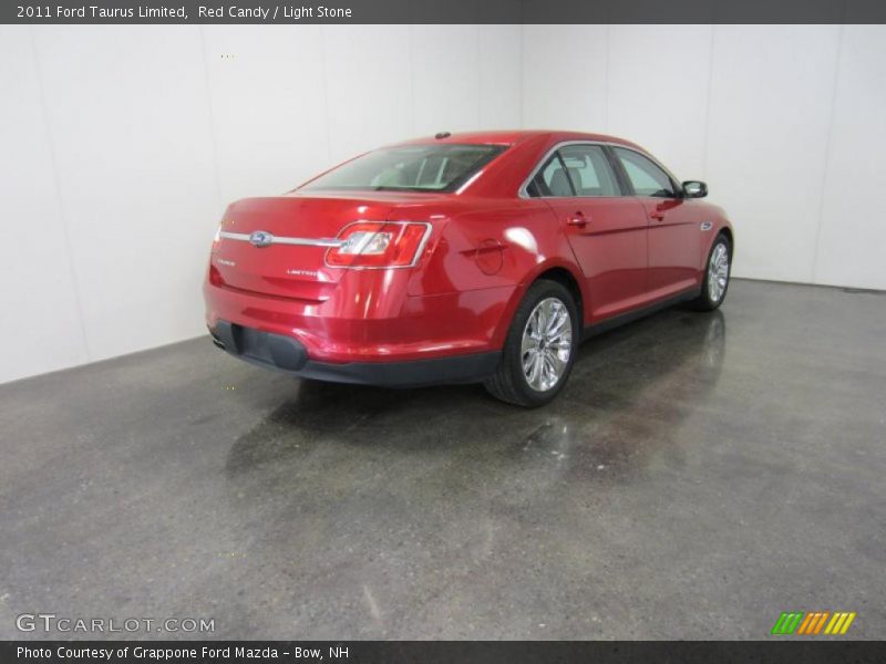 Red Candy / Light Stone 2011 Ford Taurus Limited