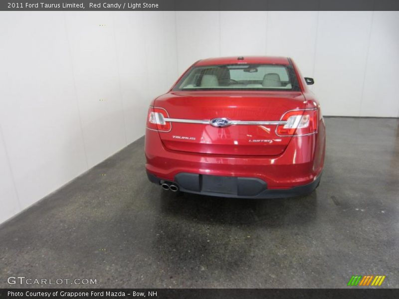 Red Candy / Light Stone 2011 Ford Taurus Limited