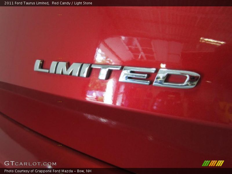 Red Candy / Light Stone 2011 Ford Taurus Limited