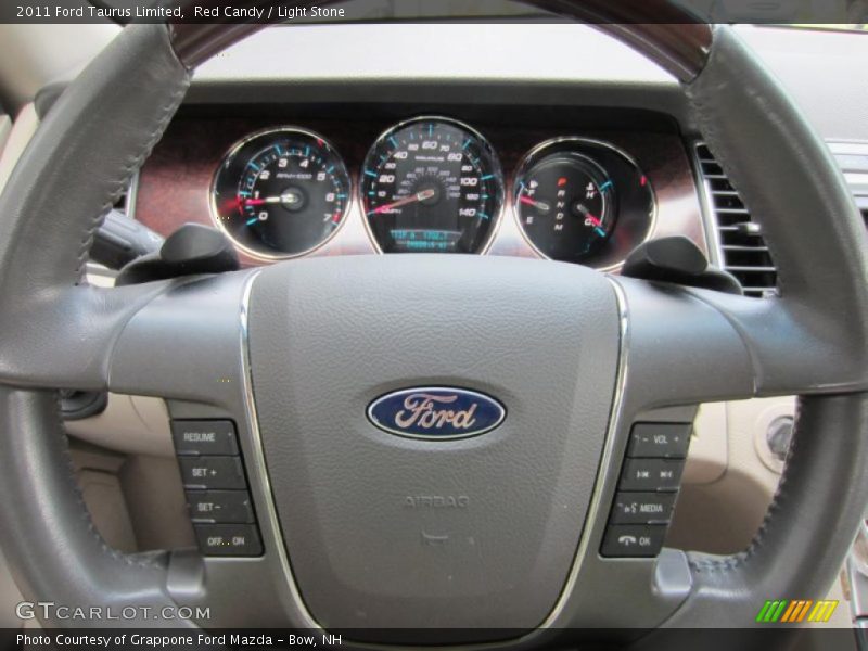Red Candy / Light Stone 2011 Ford Taurus Limited